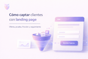 Cómo captar clientes con landing page: si solo estás capturando leads, todavía no estás captando clientes
